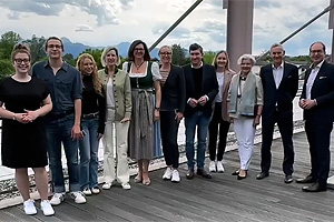 Gruppenbild mit Angelika, Ilse Aigner u.a. in Rosenheim