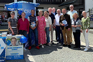 Infostand in Grünwald